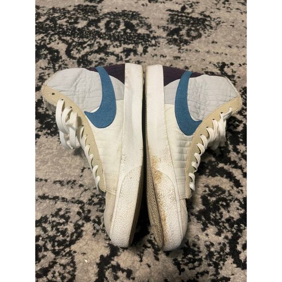 Nike Blazer Mid 77 Premium Toast Sail Quilted Sneakers Men\'s Size 10 main image 5